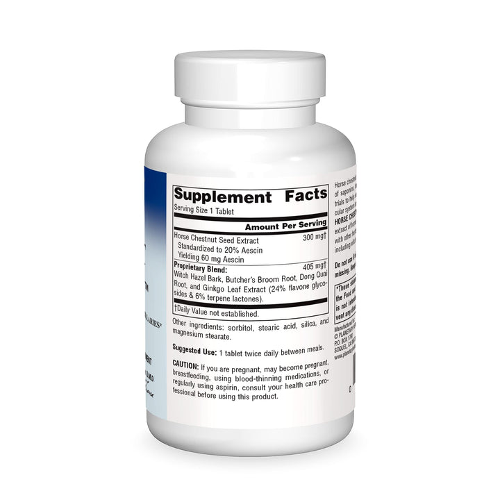 Horse Chestnut Vein Strength 705mg, Supports The Integrity Of The Veins And Capillaries 90 capsules