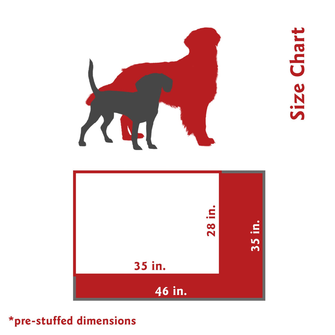 Majestic Super Value Dog Pet Bed Large Khaki