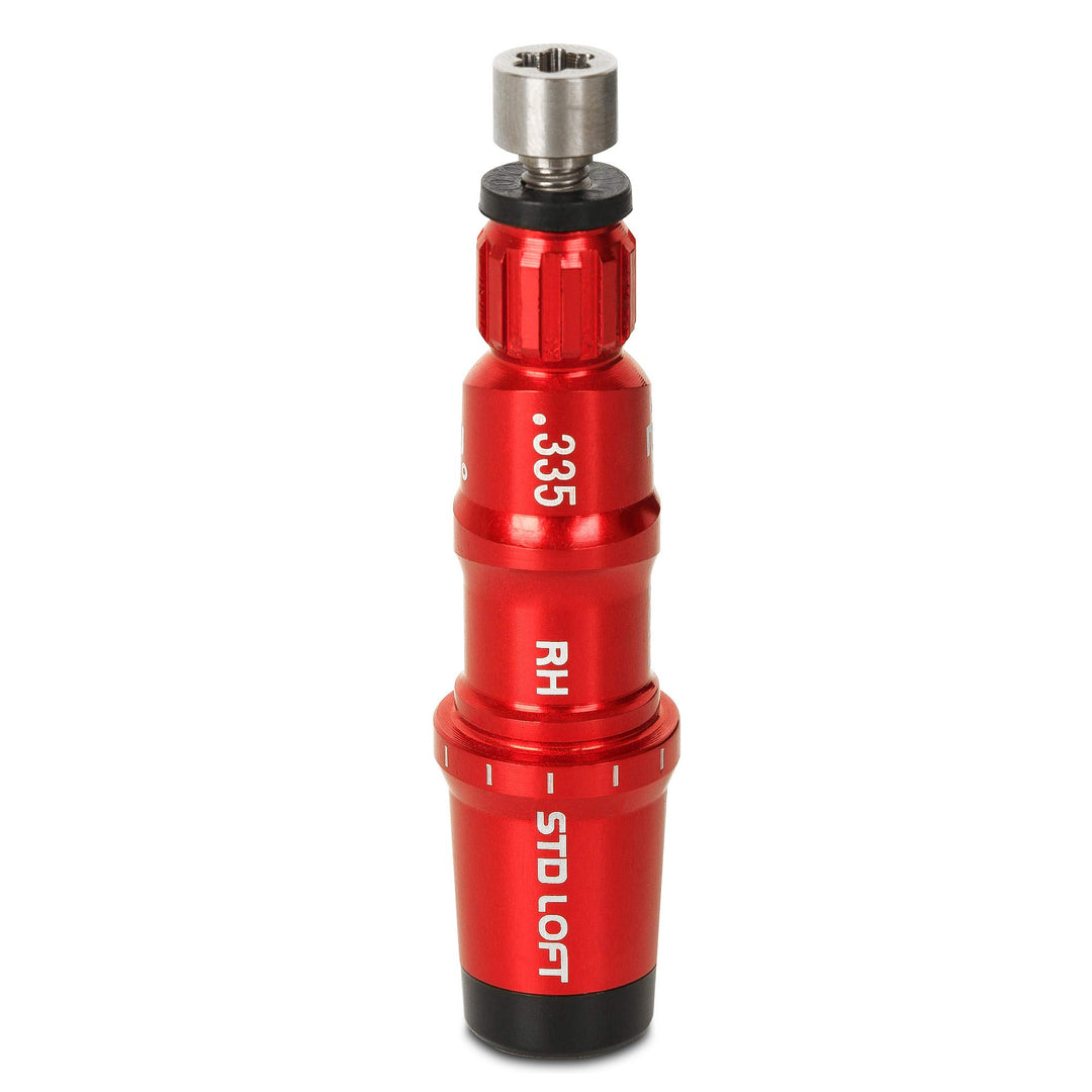 Golf Adapter Sleeve Compatible with Taylormade M3 M4 M5 M6 R15 SLDR, RH .335 TIP RED