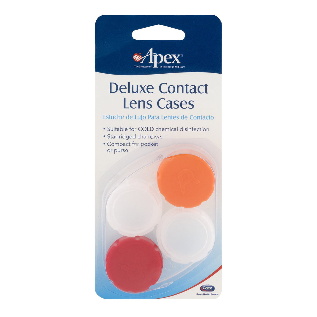 Apex Deluxe Contact Lens Case - 1 ea