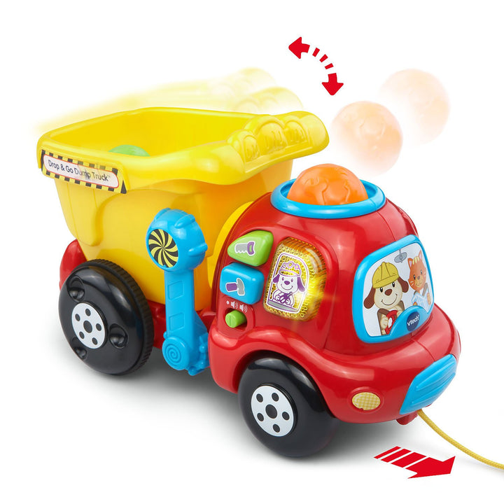 Drop and Go Dump Truck, Yellow