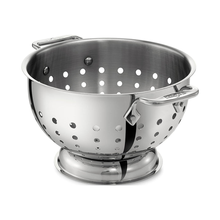 5605C Stainless Steel Dishwasher Safe Colander Kitchen Accessory, 5-Quart, Silver