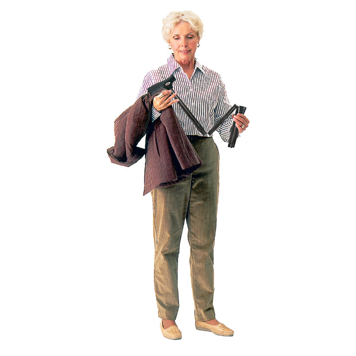 Soft Grip Folding Cane, Black