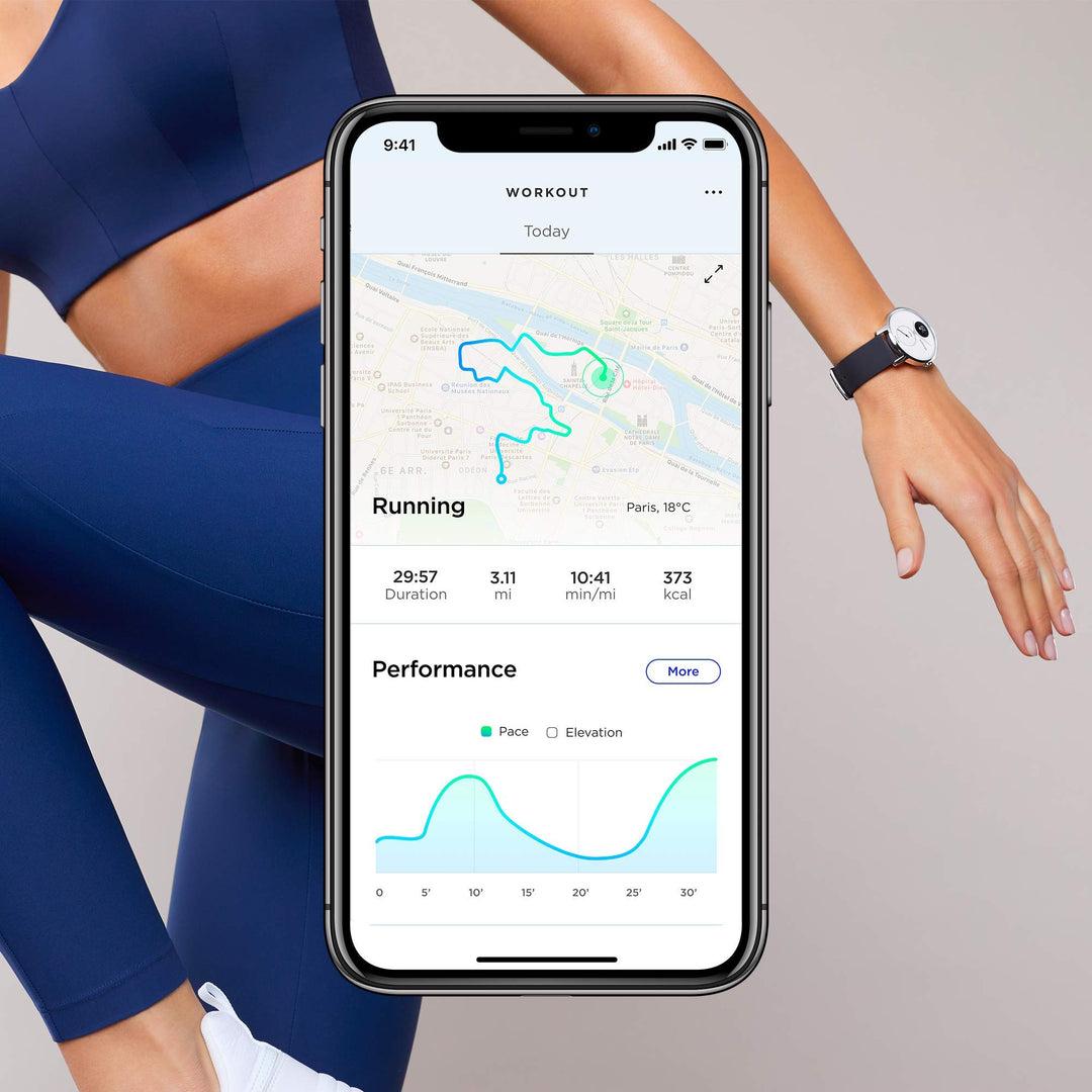 Steel HR Hybrid Smartwatch - Activity, Sleep, Fitness and Heart Rate Tracker with Connected GPS
