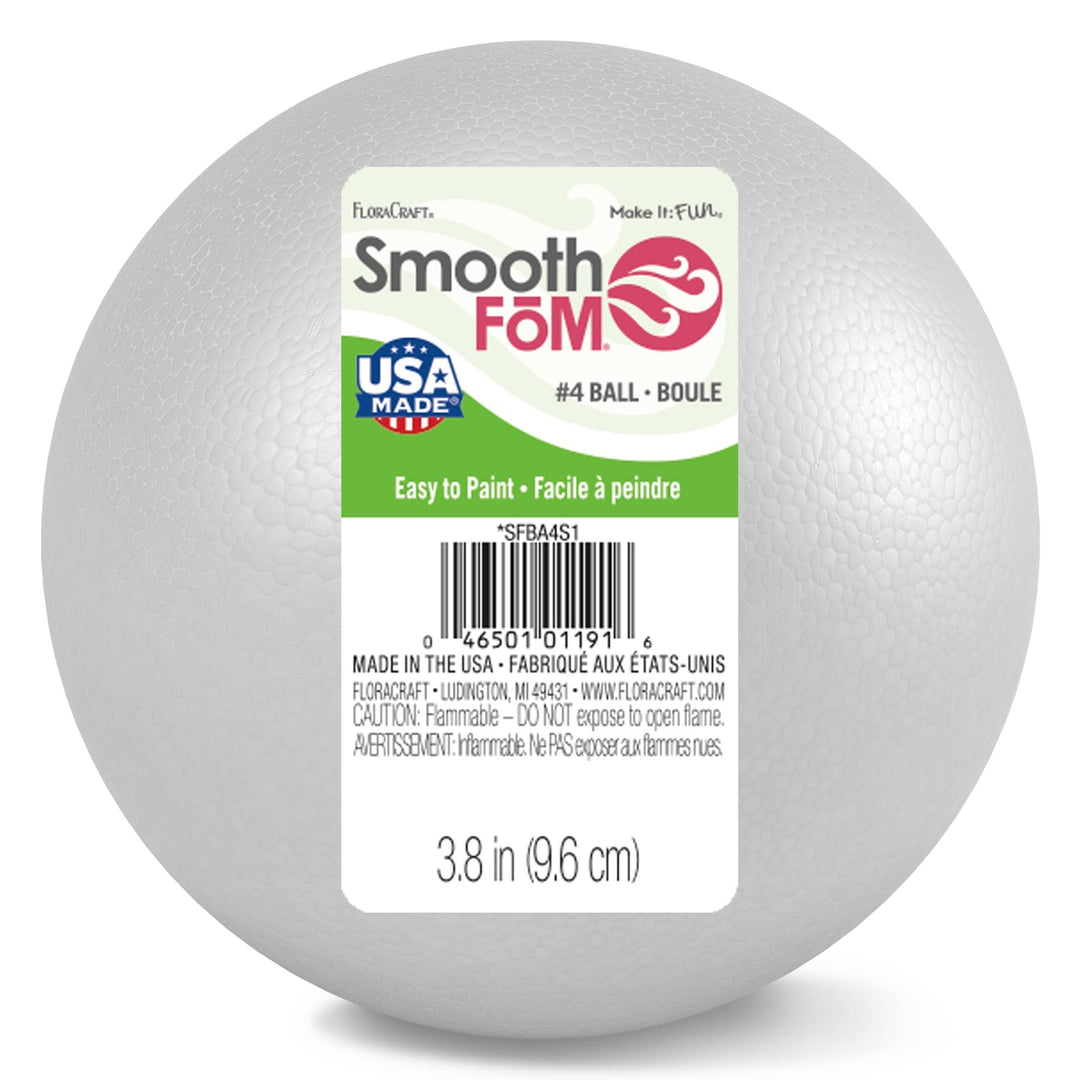1 Piece Smooth Foam Ball, 4