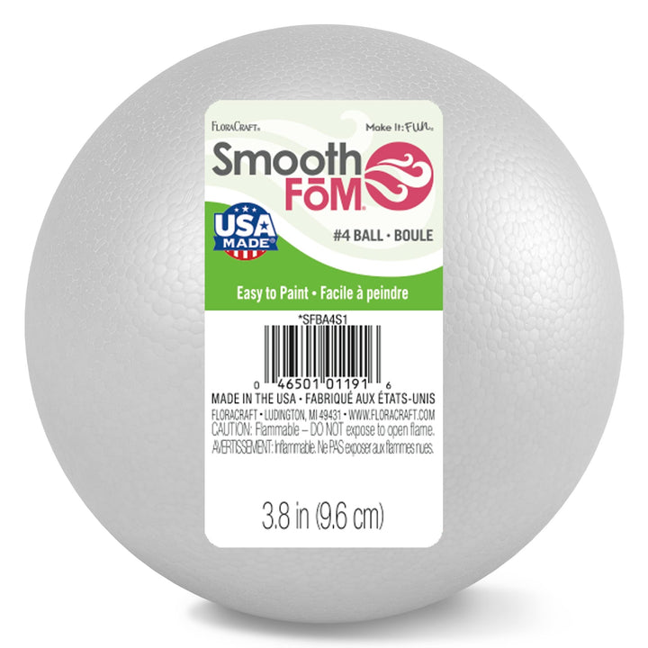 1 Piece Smooth Foam Ball, 4