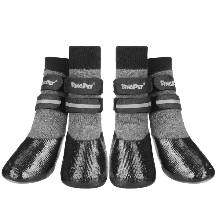 Dog Socks for Hardwood Floors,Outdoor Anti Slip Waterproof Paw Protector,Dog Boots for Hot Pavement for All Season,Dog Grip Socks Prevent Licking for Small Medium Large Old Dogs