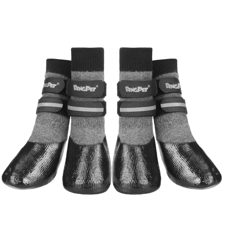 Dog Socks for Hardwood Floors,Outdoor Anti Slip Waterproof Paw Protector,Dog Boots for Hot Pavement for All Season,Dog Grip Socks Prevent Licking for Small Medium Large Old Dogs