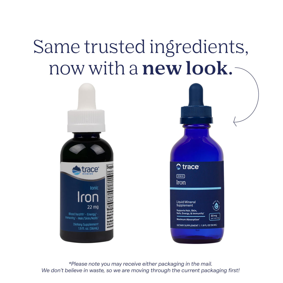 | Liquid Ionic Iron Dietary Supplement Drops | 22 mg Iron Supports Cognitive Function, Energy, Immune System | 1.9 fl oz, 46 Servings