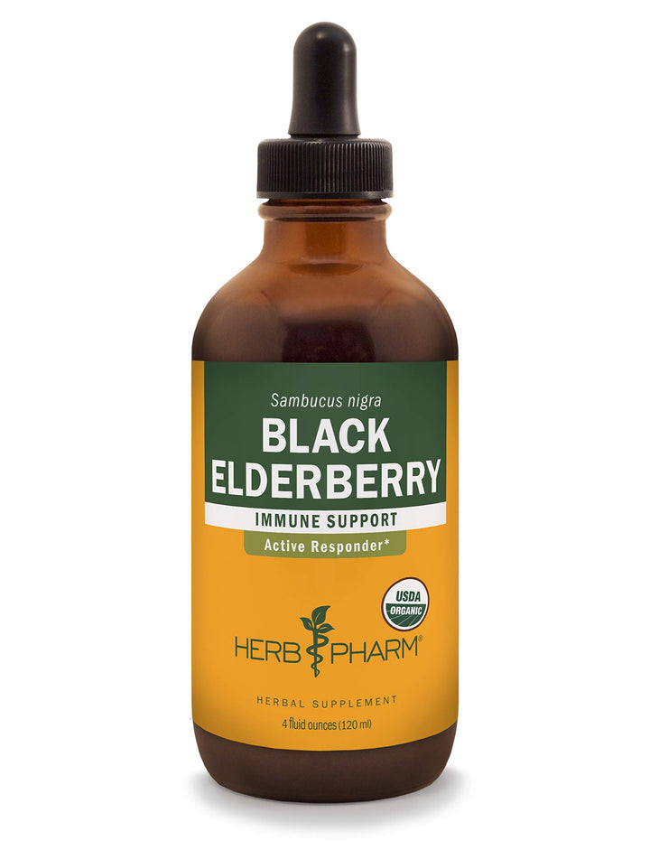 Herb Pharm Black Elderberry Extract, 4 OZ