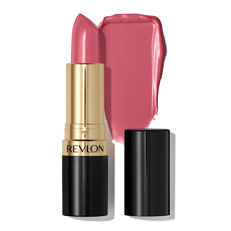 Revlon Super Lustrous Lipstick, High Impact Lipcolor with Moisturizing Creamy Formula, Infused with Vitamin E and Avocado Oil in Pink, Secret Club (766)