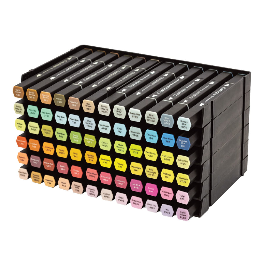 Crafter's Companion SPECN-6 Marker Storage Trays, 6/Pack,Black