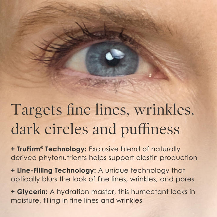 Advanced Eye Cream: Citrus Scented with Trufirm Complex, 0.5 Fl Oz for Mature Skin