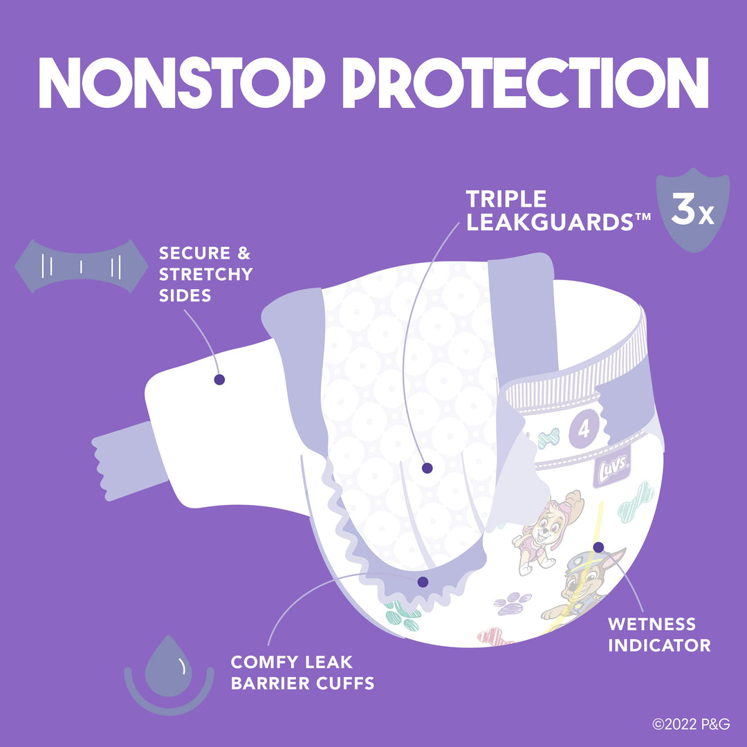 Ultra Leakguards Diapers Size 2, 40 Count