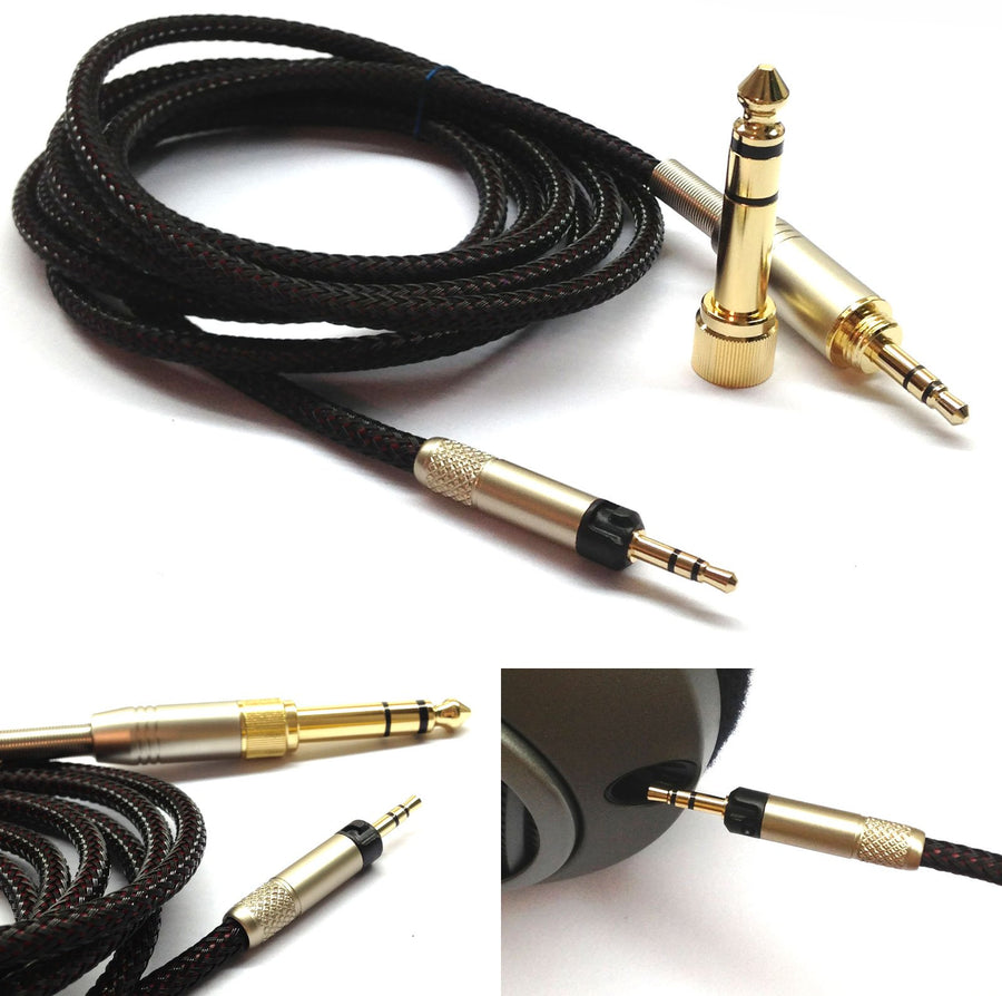 1.2m Replacement Audio upgrade Cable For Sennheiser HD598 HD558 HD518 Headphones