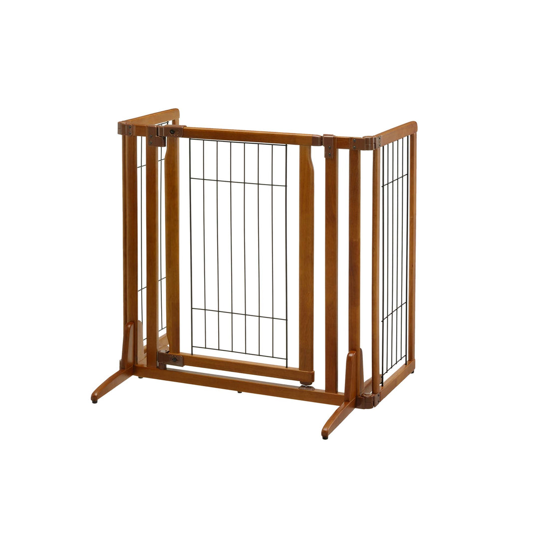 Premium Plus Freestanding Pet Gate with Door