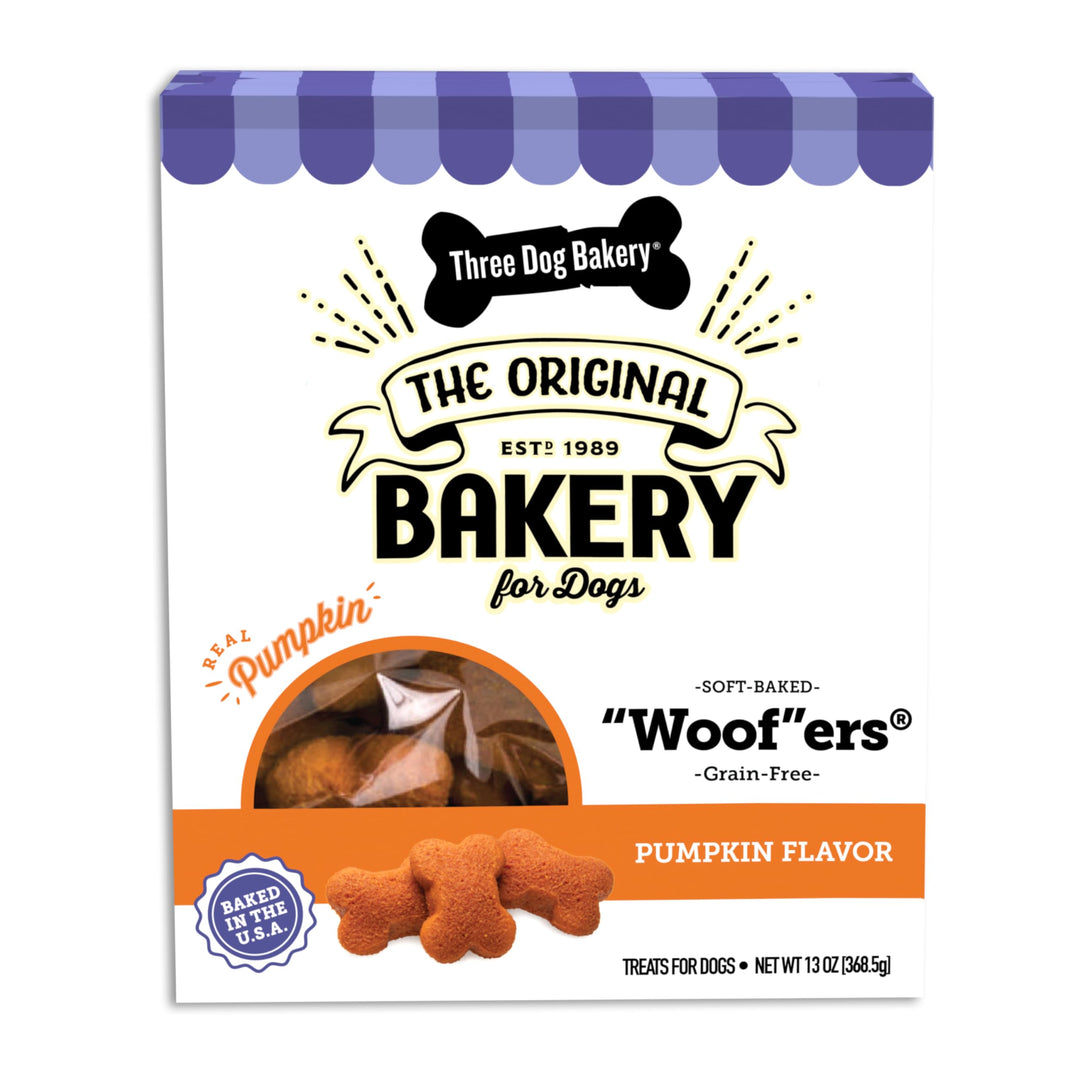 Grain Free Wafers Baked Dog Treats, Pumpkin, 13 oz