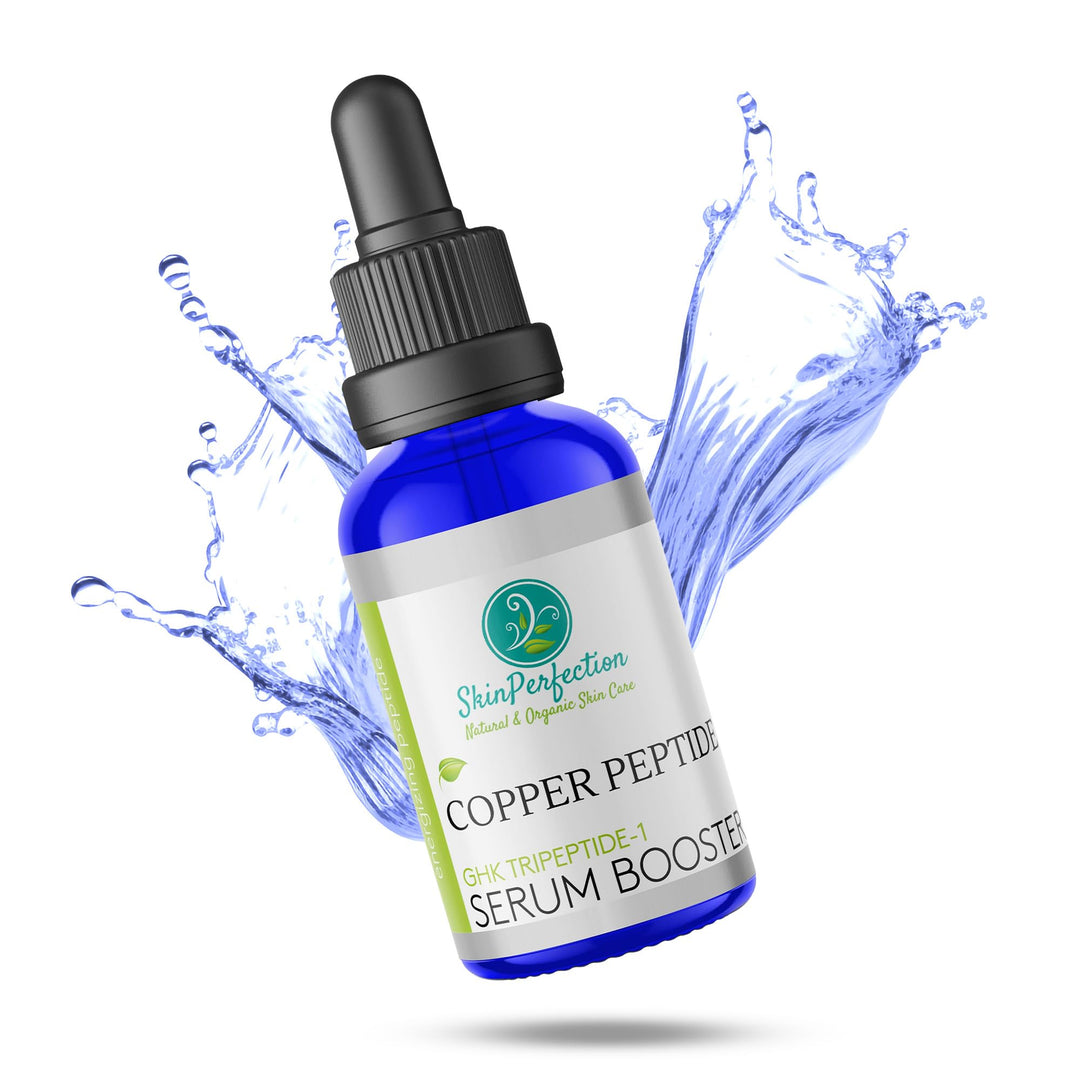 Copper Peptides Serum for Face & Hair - Anti Aging Serum with GHK Copper Peptide for Fine Lines & Wrinkles - DIY Make Your Own Face & Hair Serum GHK-C Peptide 0.5oz