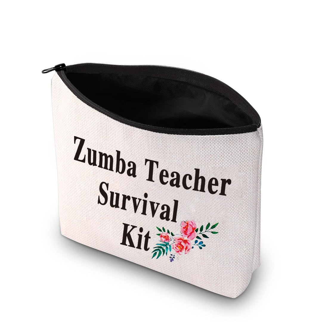 Zumba Teacher Survival Kit Makeup Bag Zumba Teacher Gift Dance Teacher Gift Teacher Bag (Zumba Teacher)
