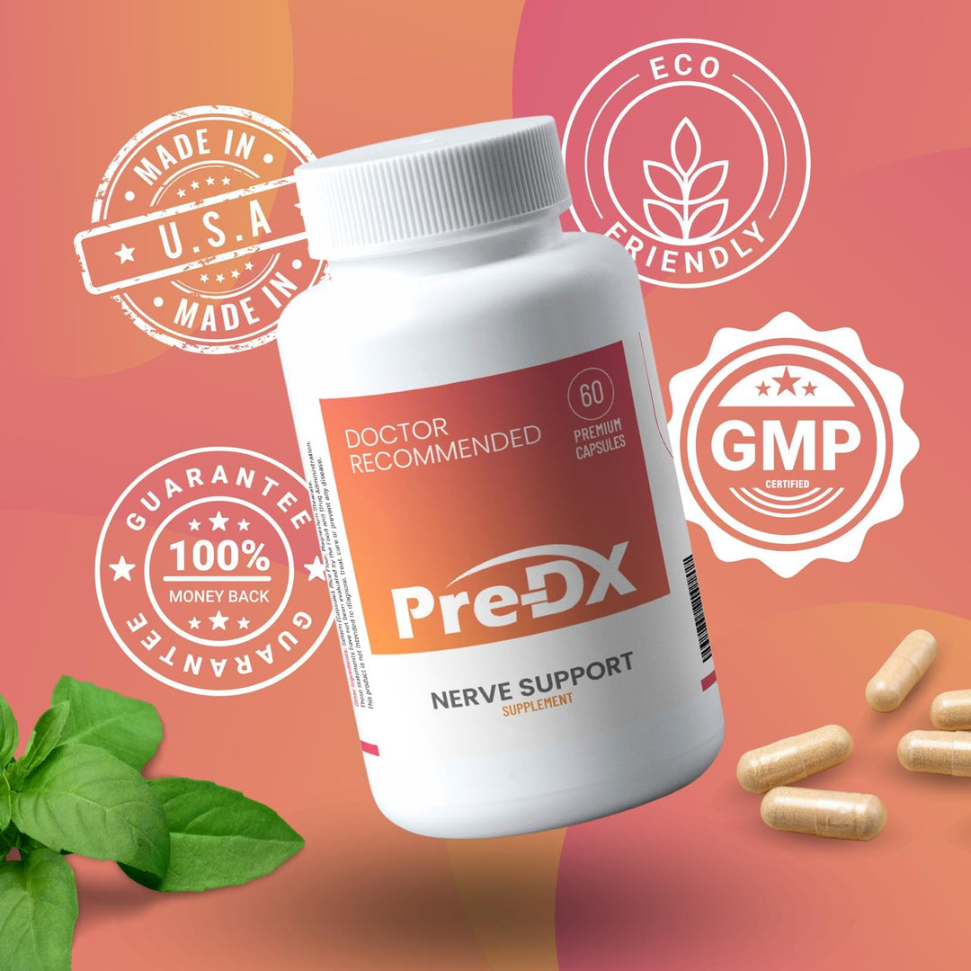 Nerve Support Supplement - Advanced L-Methylfolate Multivitamin w/Vitamin B-Complex & More for Resistance Enhancement - 3rd Party Tested L-methylfolate Supplement - 60 Capsules