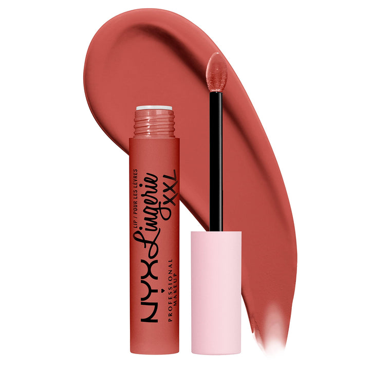 PROFESSIONAL MAKEUP Lip Lingerie XXL Matte Liquid Lipstick - Peach Flirt (Orange Peach)