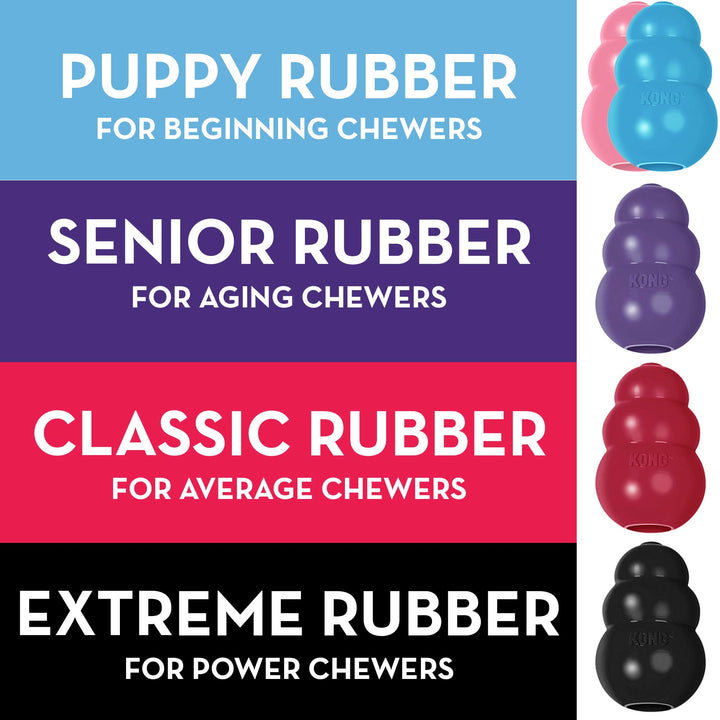 Classic Stuffable Dog Toy - Fetch & Chew Toy for Dogs - Treat-Filling Capabilities & Erratic Bounce for Extended Play Time - Durable Natural Rubber Material - for Extra Small Dogs