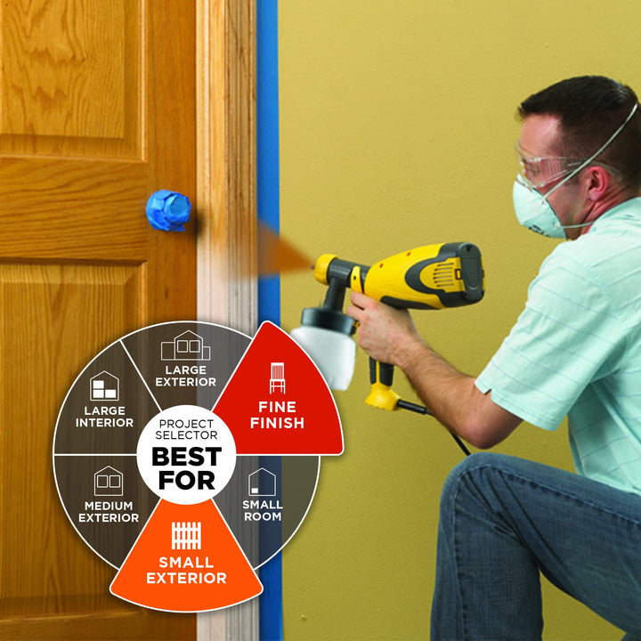 0518050 Control Spray Double Duty HVLP Stain Sprayer for Staining and Sealing Indoor/Outdoor Home Projects