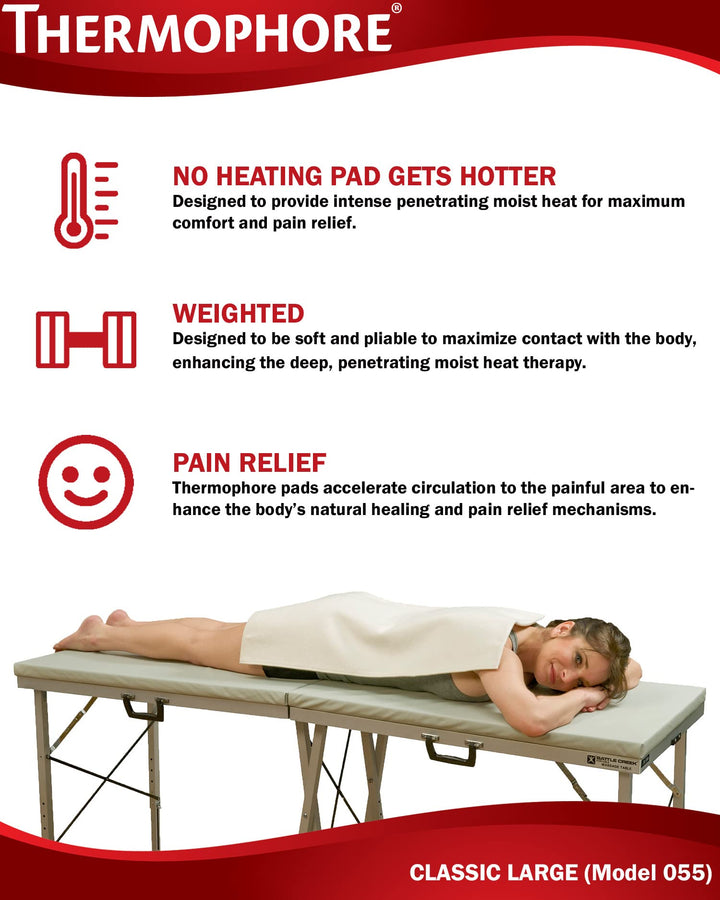 Classic Heat Pack (Model 055) 14 X 27 Tan