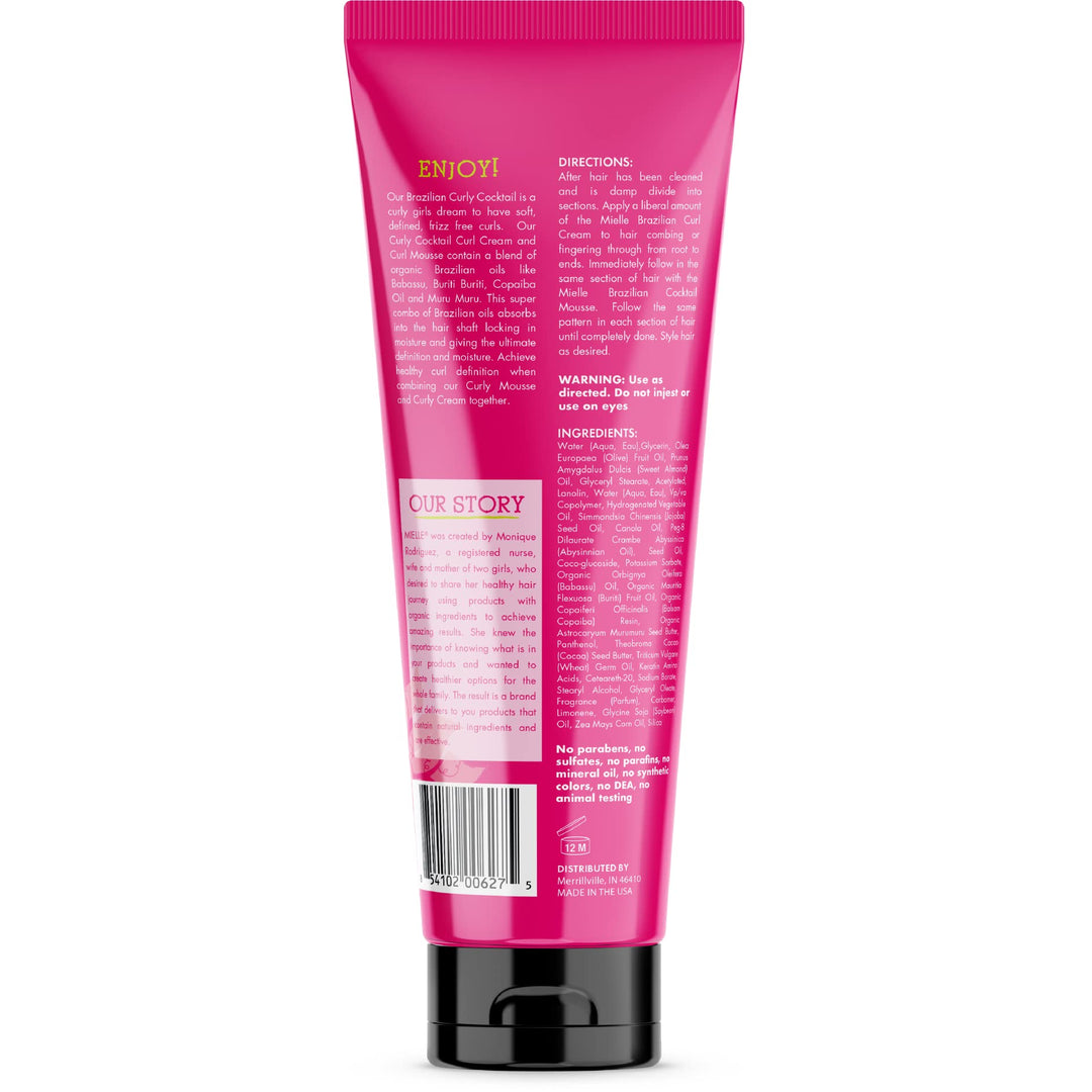 Brazilian Curly Cocktail Curl Cream (7.5 oz.)