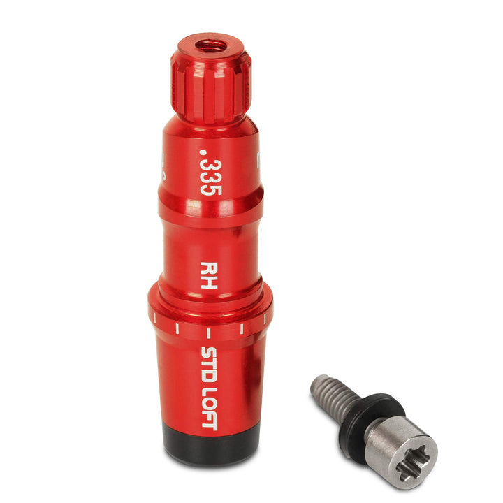 Golf Adapter Sleeve Compatible with Taylormade M3 M4 M5 M6 R15 SLDR, RH .335 TIP RED