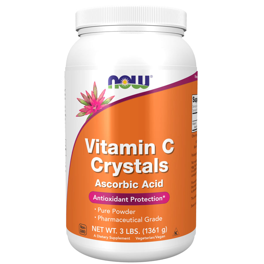 Supplements, Vitamin C Crystals (Ascorbic Acid), Antioxidant Protection*, 3-Pound