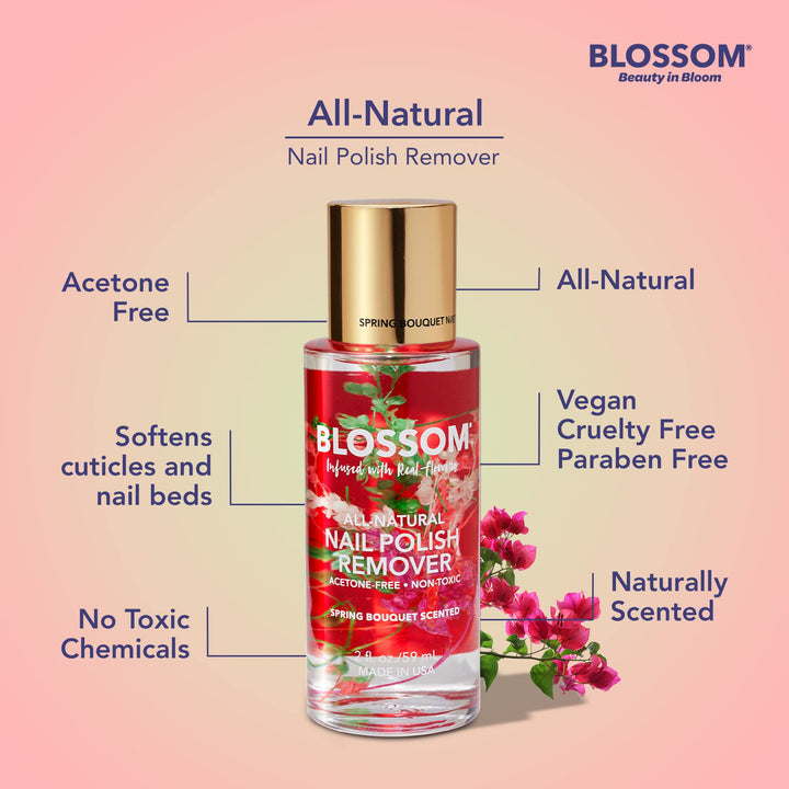 Scented Nail Polish Remover - Spring Bouquet