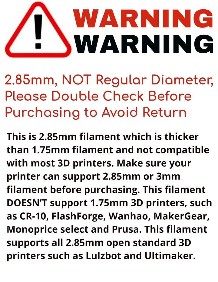 2.85mm(3mm) PLA Filament 2.85mm, 1kg High Rigidity Green PLA 2.85 - PolyLite PLA 3D Printer Filament, Print with 2.85mm Openning 3D Printers Only