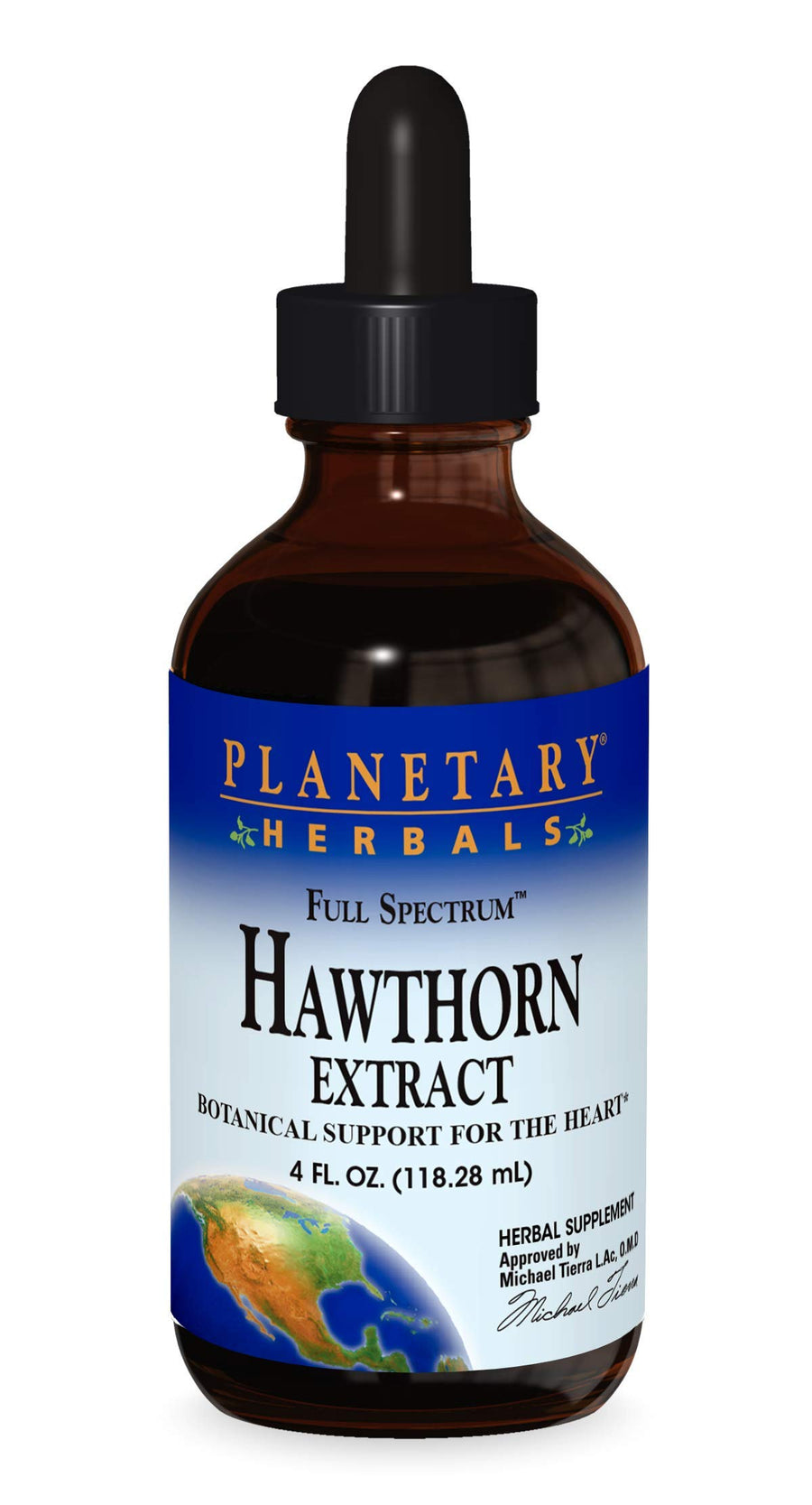 Full Spectrum Hawthorn Liquid Extract Supplement, 4 Fluid Ounce