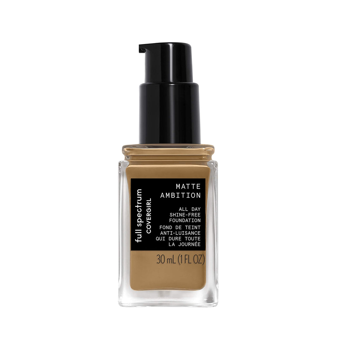 Matte Ambition, All Day Foundation, Tan Golden 1, 1.01 Ounce