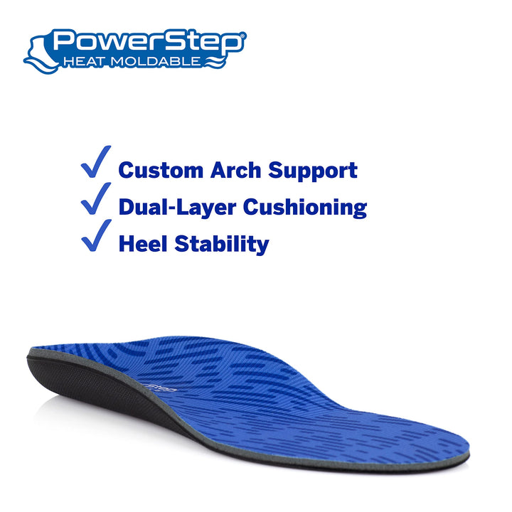 Archmolds Maximum Cushion Insole,Blue,E Men 7-7 .5/8 .5-9