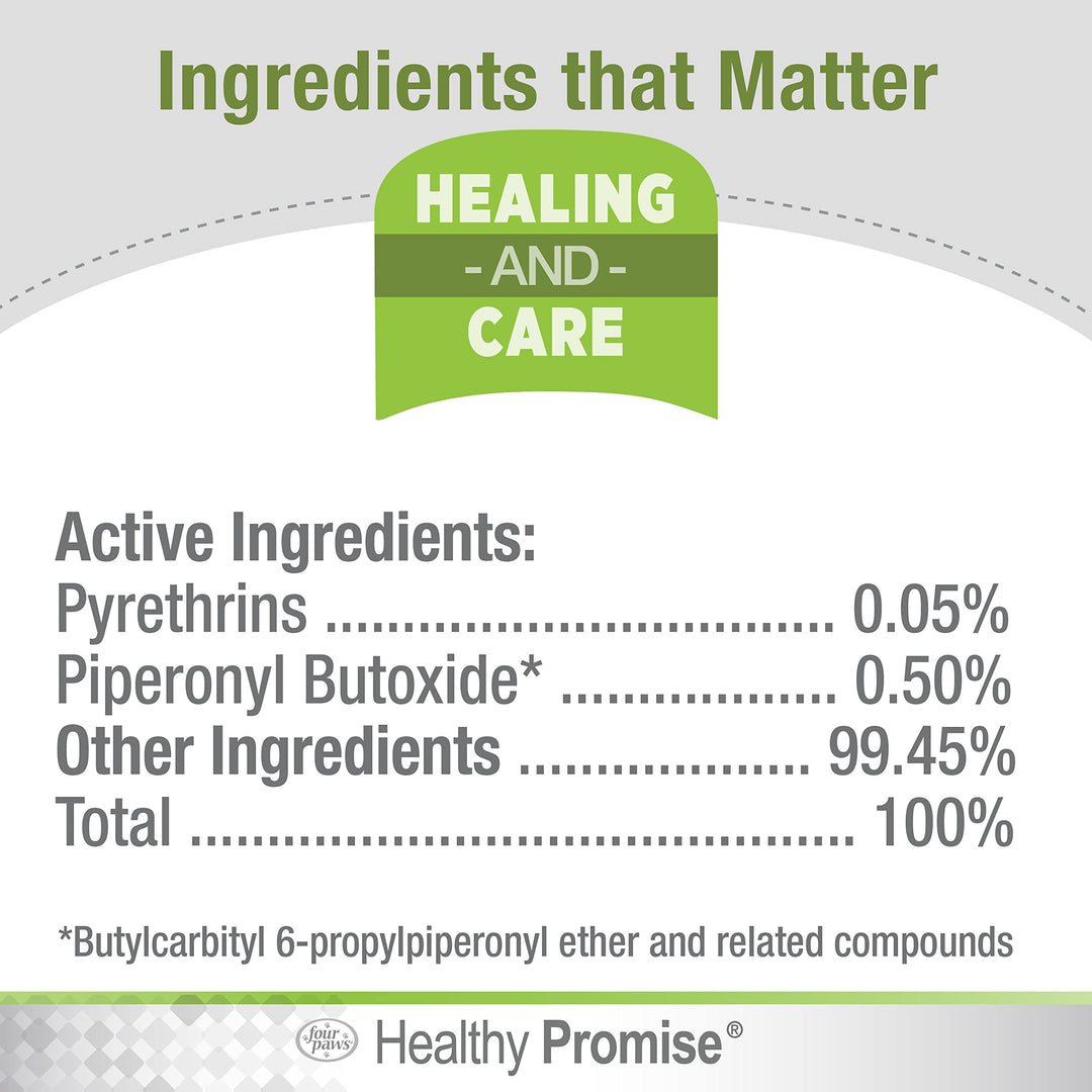 Healthy Promise Soothing Aloe Ear Mite Remedy Solution for Cats, Odor Reducing & Itch Relief, 0.75 Fl. Oz.