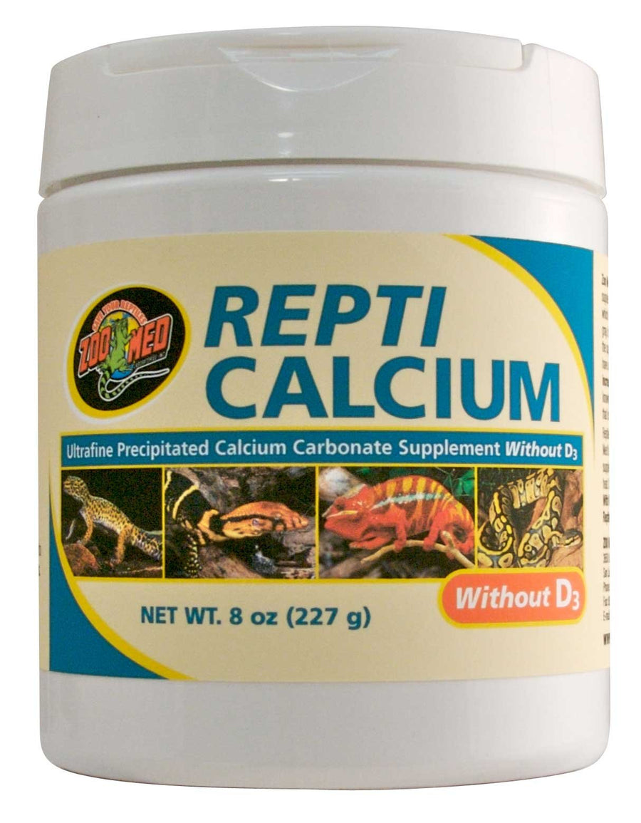 Reptile Calcium without Vitamin D3, 8-Ounce