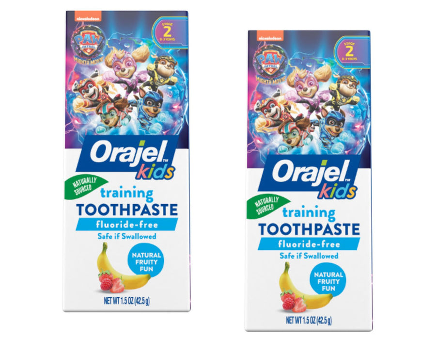 Toddler Training Toothpaste Tooty Fruity Flavor 1.50 Oz (Pack of 2)
