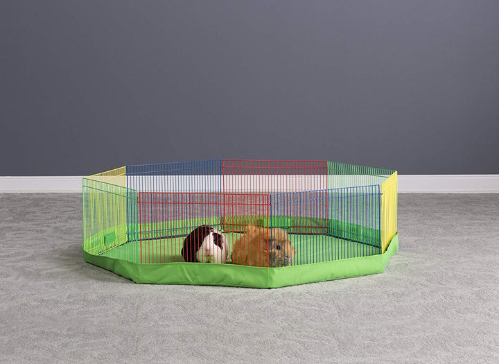 Prevue Pet Products Multi-Color Small Pet Playpen 40090,13x35.87x8.67 inch