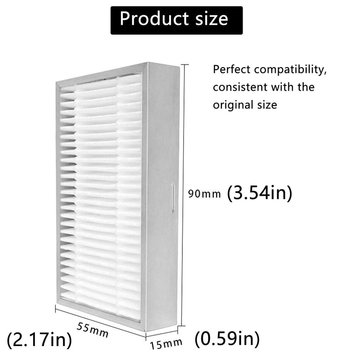 (2-Pack)H13 HEPA Filter, Suitable for BROAD AirPro Electrical Respirtor ,Compatible BROAD FB2 Filter