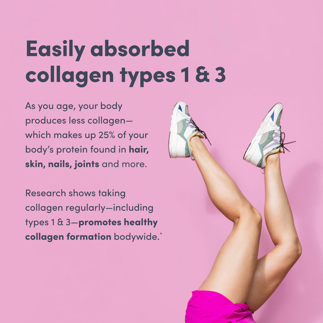 Super Collagen Peptides, 10g Collagen Peptides per Serving, Gluten Free, Keto Friendly, Non-GMO, Grass Fed, Healthy Hair, Skin, Nails and Joints, Unflavored Powder, 7 oz., 1 Canister