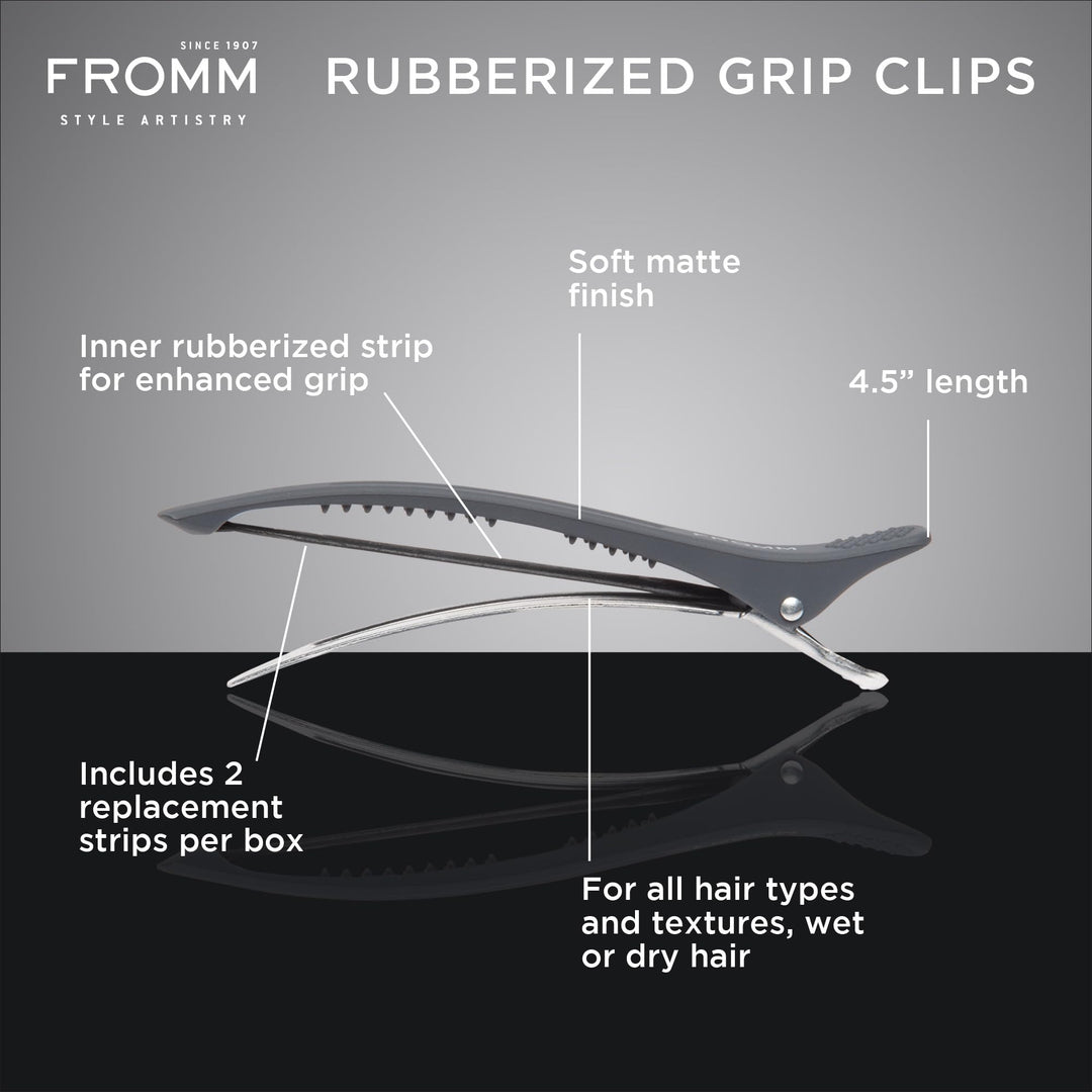 F5025 Extra Grip Rubberized Clip (Pack of 4)