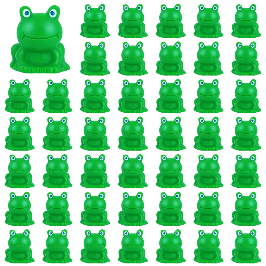 20 Pcs Resin Mini Frogs Green Frog Miniature Figurines Animals Model Fairy Garden Miniature Moss Landscape DIY Terrarium Crafts Ornament Accessories for Home Décor