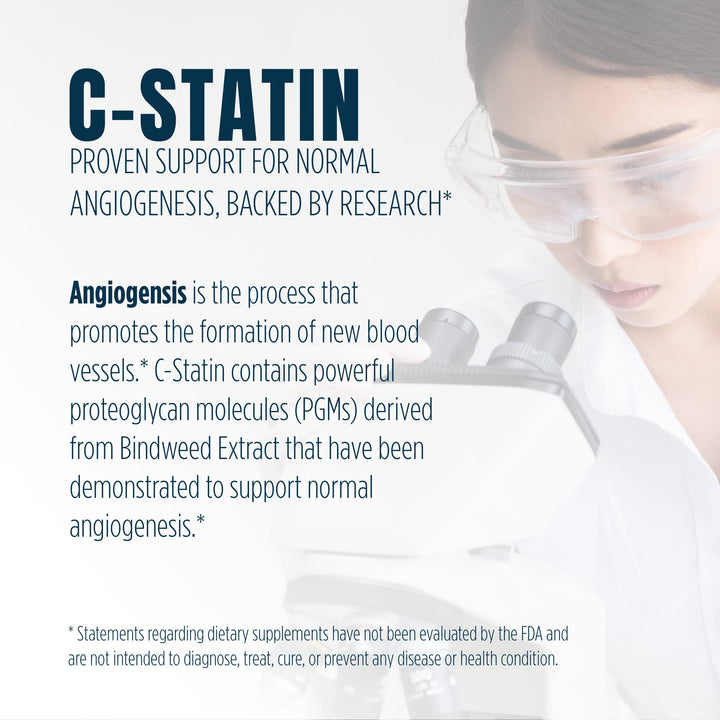 C-Statin Support for Normal Angiogenesis* | Clinically Studied Proprietary Extract (120 Capsules)