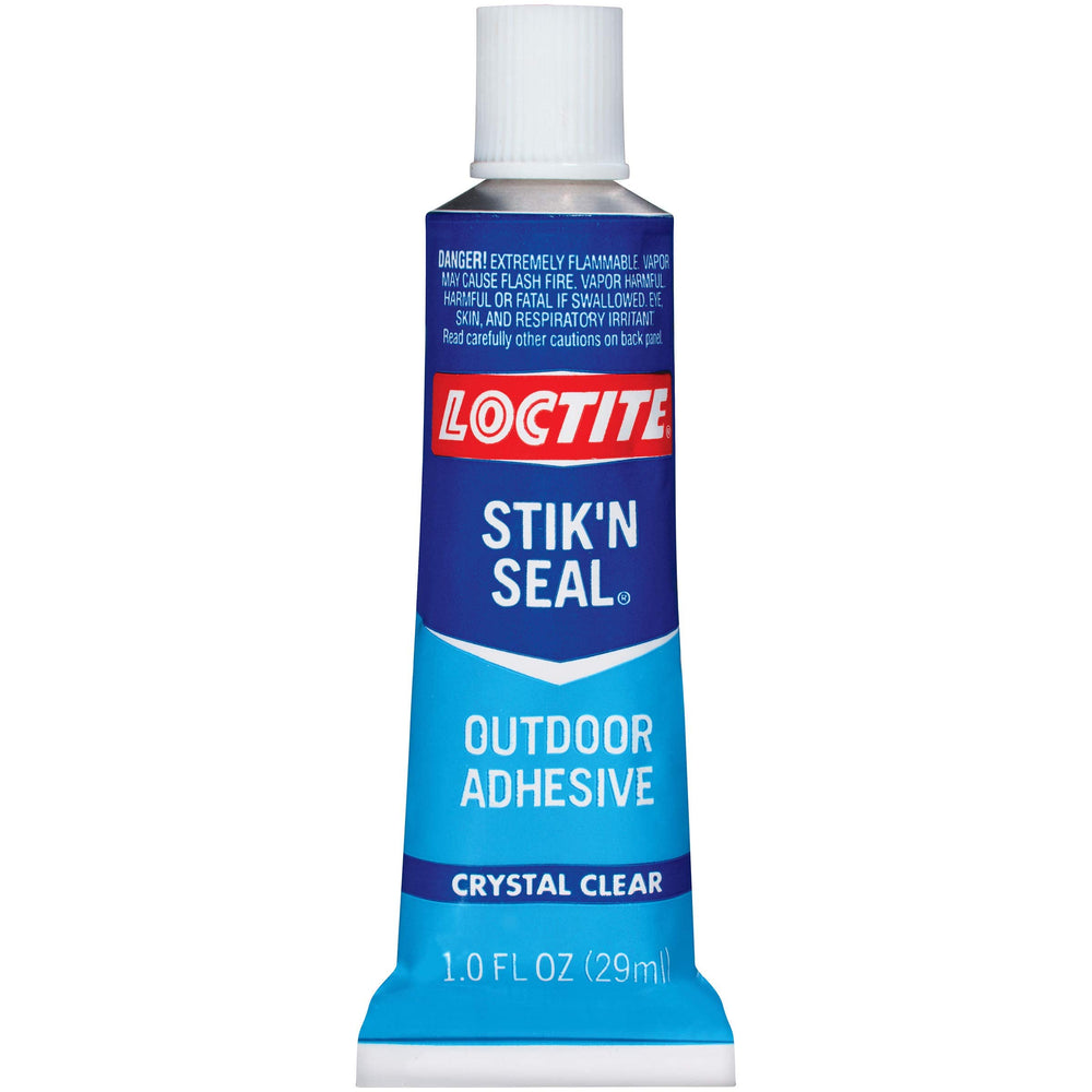Stik'n Seal Outdoor Adhesive, 1 fl oz, 1, Squeeze Tube