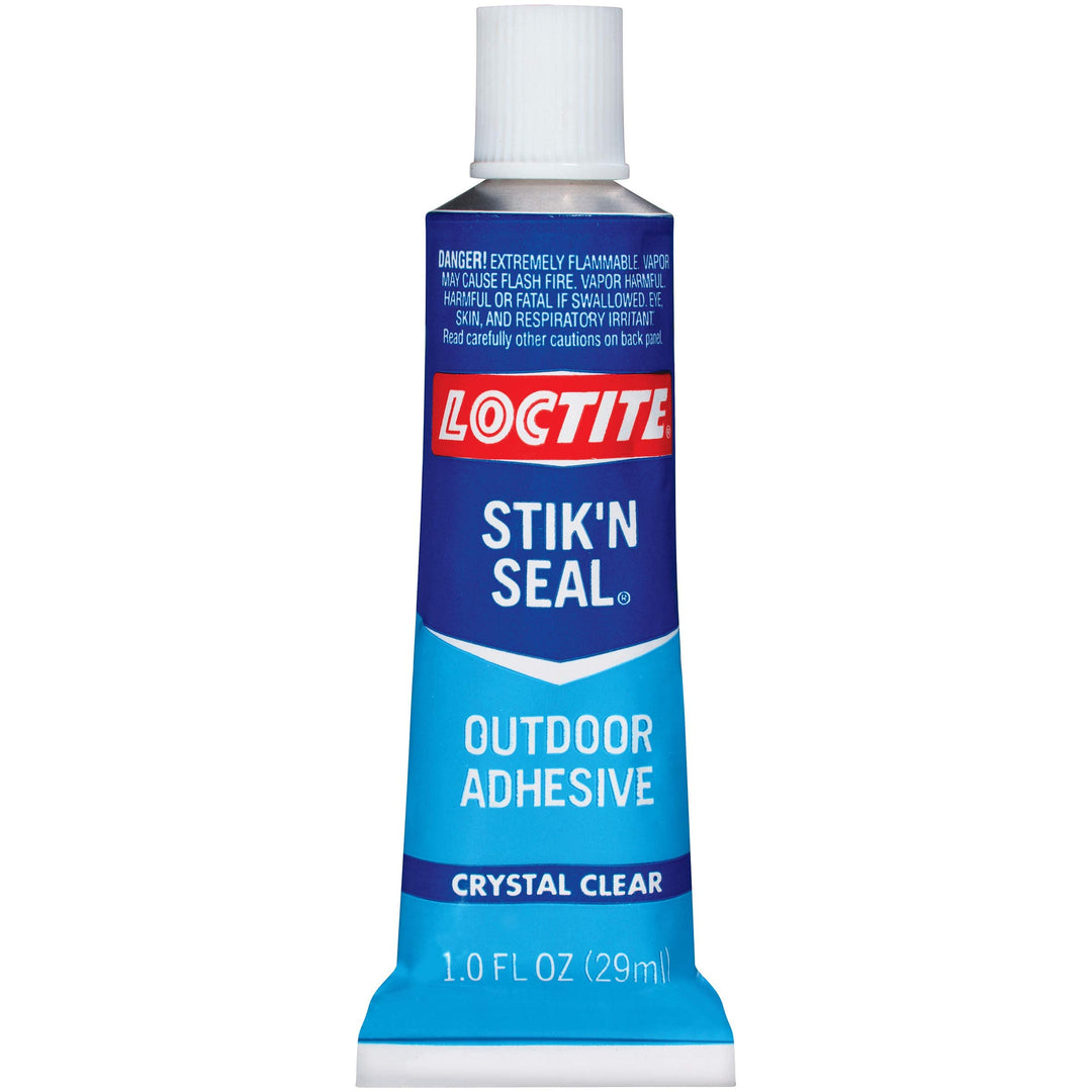 Stik'n Seal Outdoor Adhesive, 1 fl oz, 1, Squeeze Tube