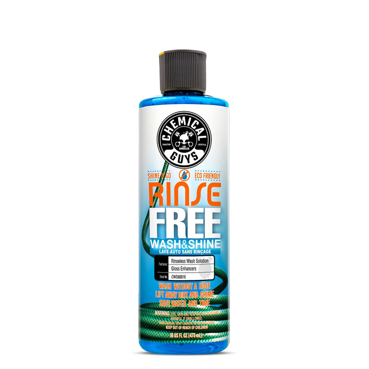 CWS88816 Rinse-Free Car Wash & Shine Rinseless Soap (Use with Bucket), Safe for Cars, Trucks, SUVs, Motorcycles, RVs & More, 16 fl oz