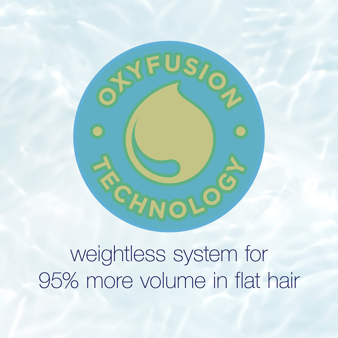 Shampoo for Fine Hair Oxygen Moisture weightless hair care system for 95% more volume in flat hair 12 oz