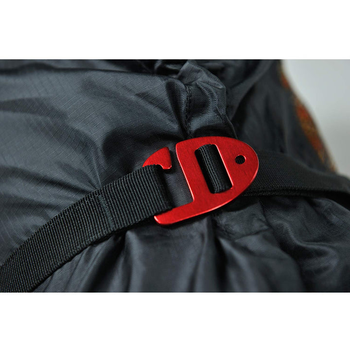 Backpack, Classic Rope Bag with Water-Resistant Folding Shoulder Straps, 500D Oxford, Large Capacity for 80m Climbing Rope, Black